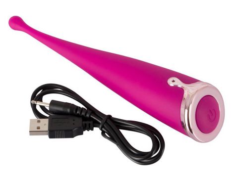 Wibrator punktowy Couples Choice silikonowy USB 17,5 cm - 11
