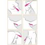 Wibrator punktowy Couples Choice silikonowy USB 17,5 cm - 16