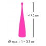 Wibrator punktowy Couples Choice silikonowy USB 17,5 cm - 18