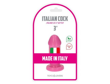 Dildo analne Toyz4lovers Mio różowe 8 cm - 6