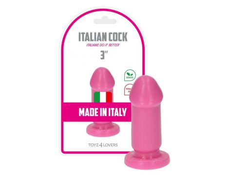 Dildo analne Toyz4lovers Mio różowe 8 cm - 7