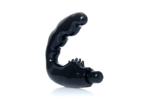 Wibrujący masażer prostaty EasyLove czarny - 2