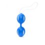 Dyskretne kulki gejszy Smartballs niebieskie 19 cm - 3