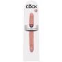 Dildo podwójne slim King Cock PVC 30 cm - 3