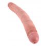 Dildo podwójne slim King Cock PVC 30 cm - 6