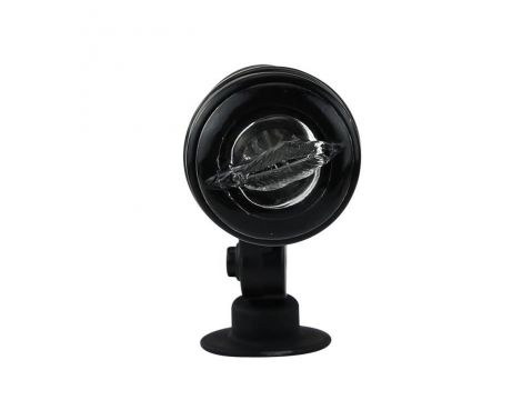 Masturbator rotujący waginalny Baile z przyssawką USB czarny 37 cm - 3