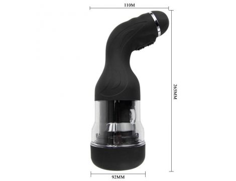 Masturbator waginalny obrotowy Baile USB 27 cm - 7