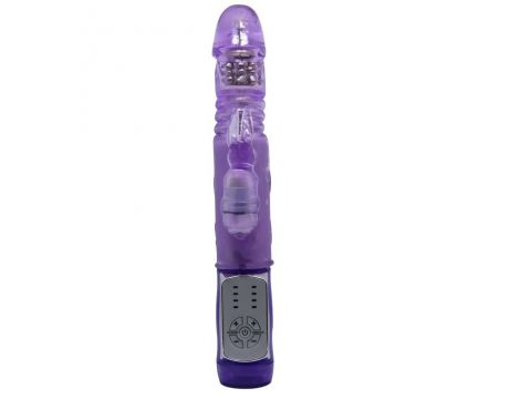 Wibrator króliczek Baile Mr Rabbit 4 rotacje 4 wibracje 24 cm - 3