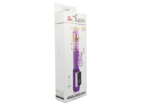 Wibrator króliczek Baile Mr Rabbit 4 rotacje 4 wibracje 24 cm - 8