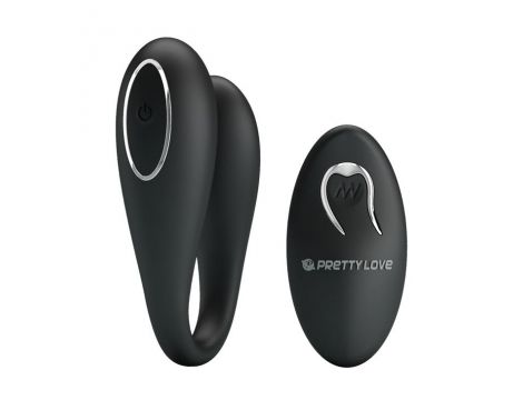 Wibrator łechtaczkowy Pretty Love Algernon silikonowy USB czarny 9.5 cm
