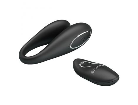 Wibrator łechtaczkowy Pretty Love Algernon silikonowy USB czarny 9.5 cm - 4