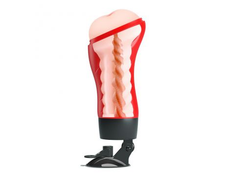 Masturbator analny Pretty Love Crazy Bull Delia 12 wibracji 28 cm - 5