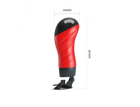 Masturbator analny Pretty Love Crazy Bull Delia 12 wibracji 28 cm - 6