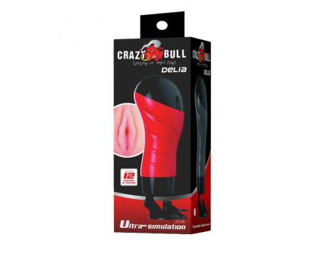 Masturbator analny Pretty Love Crazy Bull Delia 12 wibracji 28 cm - 9