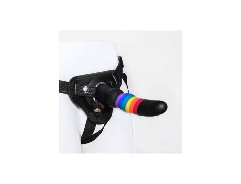 Strap on silikonowy kolorowy Dream Toys 17 cm - 7