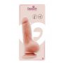 Dildo realistyczne giętkie Dream Toys TPE 18 cm z przyssawką - 3
