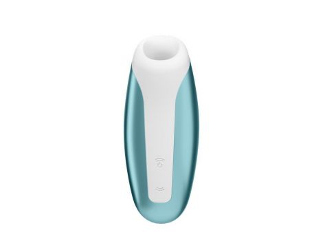 Ssący stymulator łechtaczki Satisfyer Love Breeze lodowoniebieski USB - 4