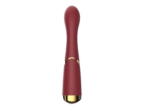 Wibrator punktu G silikonowy Romance Lucy rubinowy USB - 8