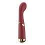 Wibrator punktu G silikonowy Romance Lucy rubinowy USB - 12