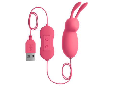 Wibrator króliczek OMG! Cute mini silikonowy 8 cm 20 trybów - 3