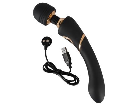 Masażer wand Cleopatra silikonowy USB 24 cm - 21