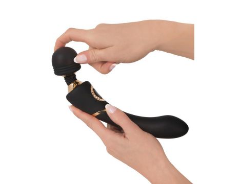 Masażer wand Cleopatra silikonowy USB 24 cm - 13