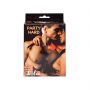 Knebel Party Hard Sequin Lola Games czarny 4 cm - 4