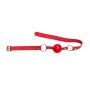 Knebel kulowy Party Hard Firecracker Lola Games czerwony 63 cm - 3