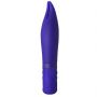 Miniwibrator silikonowy BonBon's niebieski akumulator 15 cm - 4