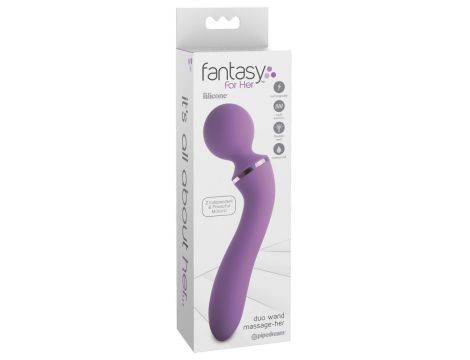 Wibrator masażer Fantasy For Her silikonowy USB 19,5 cm