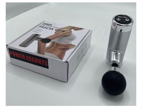 Masażer mini Power Escorts srebrny 25 cm - 7