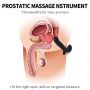 Masażer prostaty silikonowy z pilotem USB grzewczy 13.5 cm czarny - 16