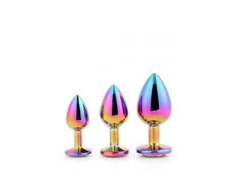 GLEAMING LOVE MULTICOLOUR PLUG SET - 6