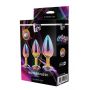 GLEAMING LOVE MULTICOLOUR PLUG SET - 3