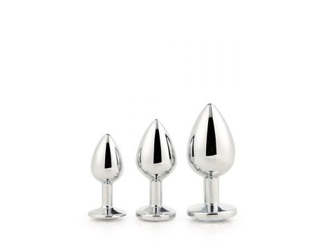 GLEAMING LOVE SILVER PLUG SET - 2