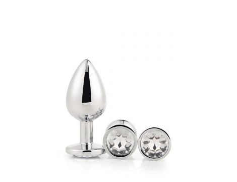 GLEAMING LOVE SILVER PLUG SET - 3