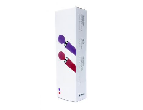 Silikonowy stymulator wand USB czarny 10 funkcji B Series Magic - 7