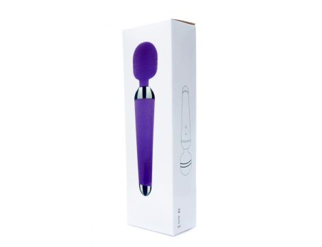 Silikonowy stymulator wand USB czarny 10 funkcji B Series Magic - 8