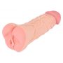 Masturbator Nature Skin 2w1 TPE 22 cm - 4