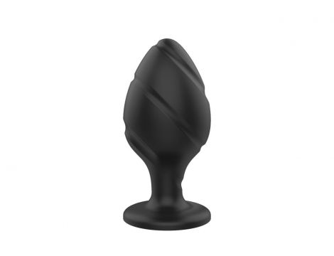 Korek analny silikonowy Screw Plug mały - 2