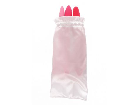 Dilatatory waginalne silikonowe Mae B różowe 3 szt 21 cm - 9