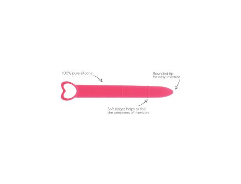 Dilatatory waginalne silikonowe Mae B różowe 3 szt 21 cm - 11