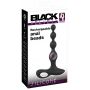 Wibrujące kule analne Black Velvets silikonowe 20 cm USB - 3