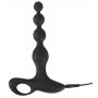 Wibrujące kule analne Black Velvets silikonowe 20 cm USB - 7
