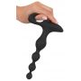 Wibrujące kule analne Black Velvets silikonowe 20 cm USB - 23