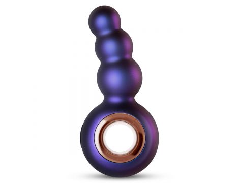 Wibrujący korek analny Hueman Outer Space fioletowy USB - 2