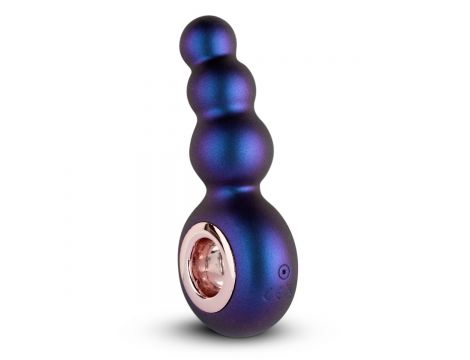 Wibrujący korek analny Hueman Outer Space fioletowy USB - 3