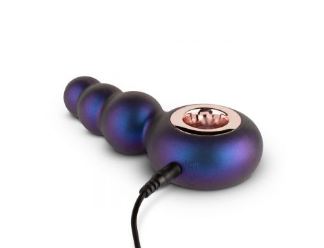 Wibrujący korek analny Hueman Outer Space fioletowy USB - 5
