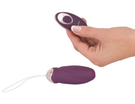 Obrotowe jajko wibrujące Javida RC silikonowe USB - 6