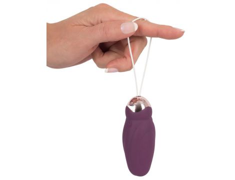 Obrotowe jajko wibrujące Javida RC silikonowe USB - 10